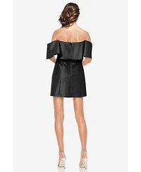 Women's The Blakely | Hot Pink Off-The-Shoulder Cocktail Dress