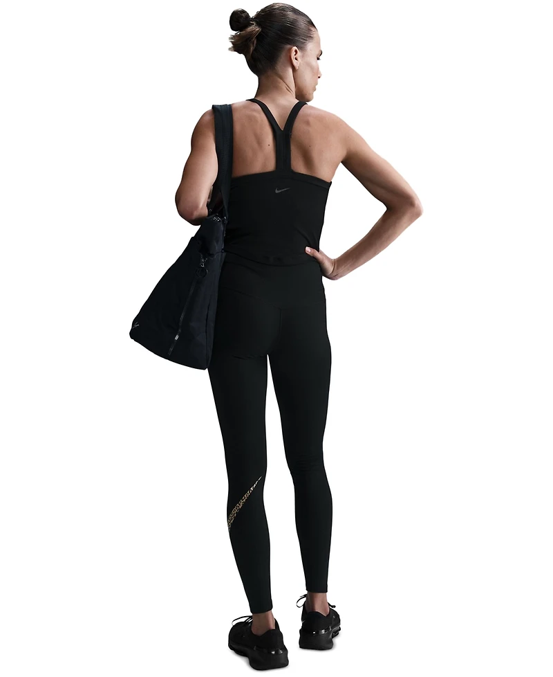 Nike Women's Dri-Fit High-Rise Leopard Tights