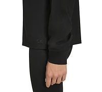 Calvin Klein Performance Women's Long-Sleeve Crewneck T-Shirt