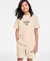 Pokemon Little & Big Boys Pika Pika Graphic Short-Sleeve T-Shirt