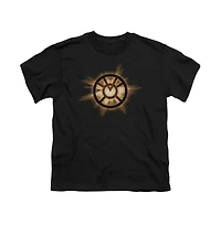 Green Lantern Boys Orange Glow Short Sleeve Tee / T-Shirt