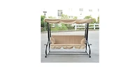 Slickblue Outdoor Canopy Swing Patio Porch Shade Deck Bed