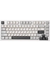 Yunzii YZ75 75% Gasket Mechanical Keyboard, Compact Wireless Hot Swappable Bluetooth Gaming Keyboard with 4-Layer Padding, BT5.0/2.4Ghz/Type-c Nkro Rg