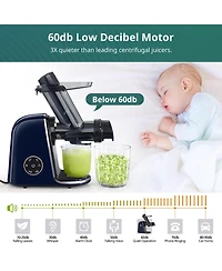 Cowin Slow Masticating Juicer Cold Press Quiet 150W