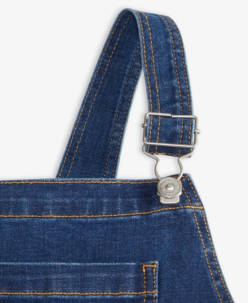 Epic Threads Toddler Girls Denim Overalls, Exclusively at Macy's