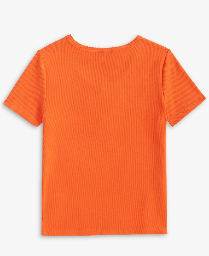 Epic Threads Little & Big Girls Ruched V-Neck Top, Exclusively at Macy's