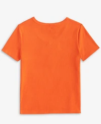 Epic Threads Little & Big Girls Ruched V-Neck Top, Exclusively at Macy's