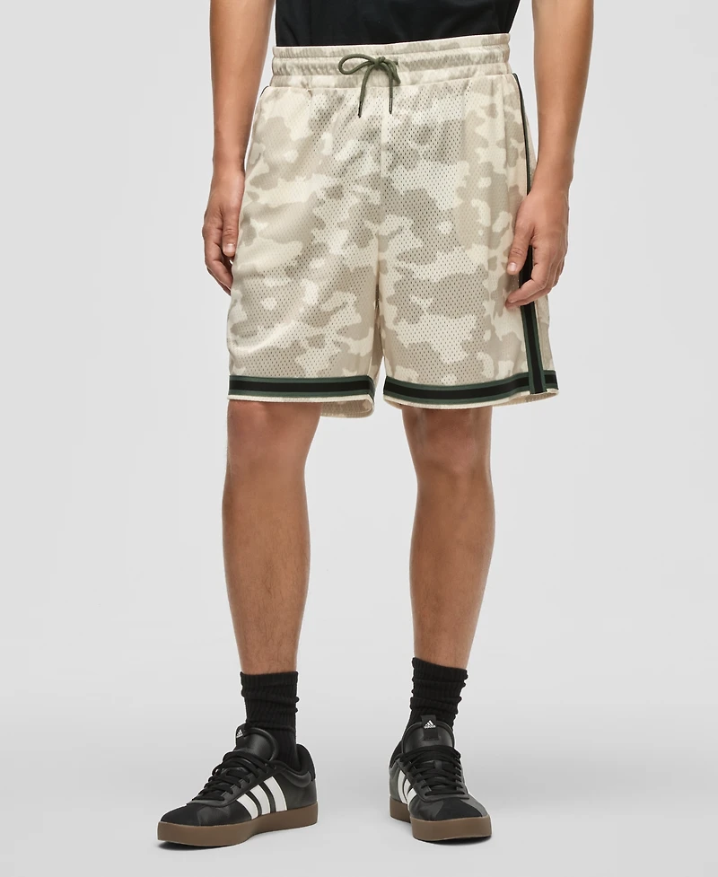Mode of One Men's Glass Regular-Fit Camouflage 7" Mesh Shorts, Exclusively at Macy's