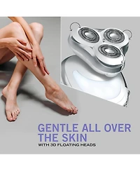 Ladies Handheld Shaver With Led Light