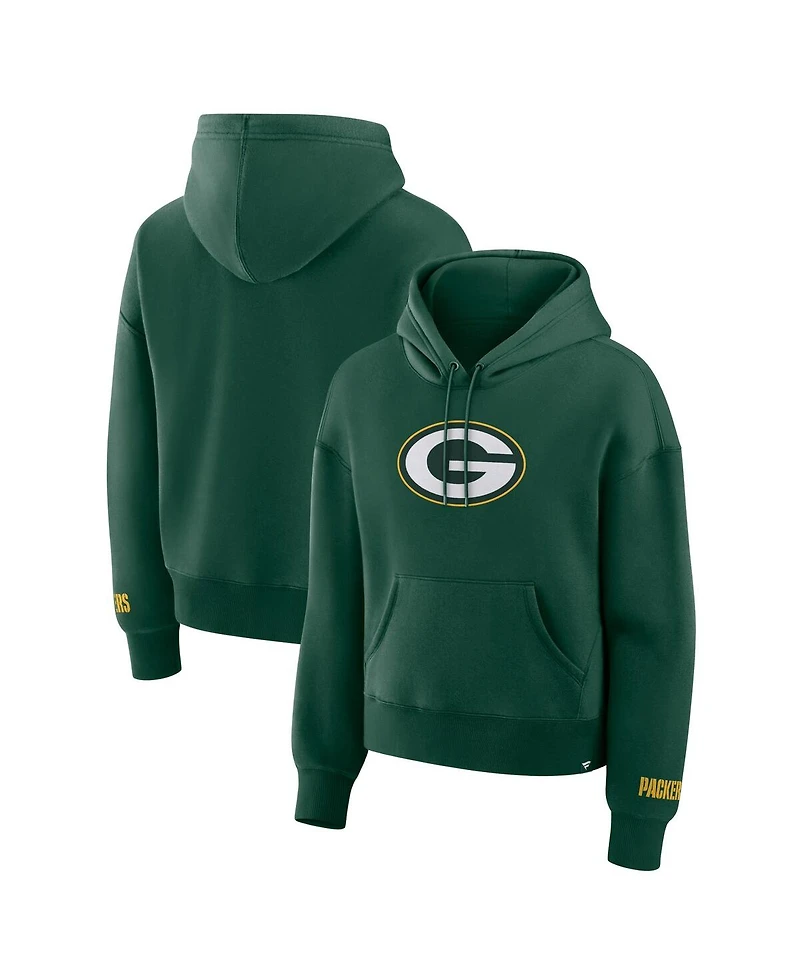 Fanatics Women's Green Bay Packers Legacy Fleece Pullover Hoodie
