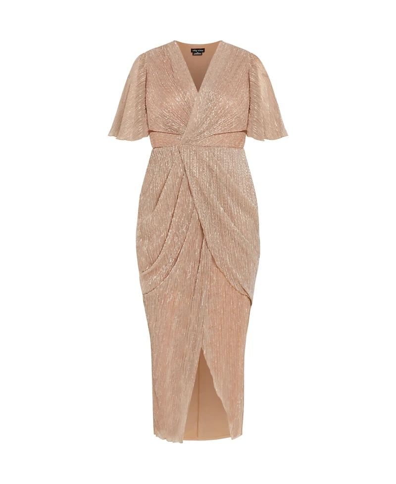 City Chic Plus Lily Sparkle Maxi Dress