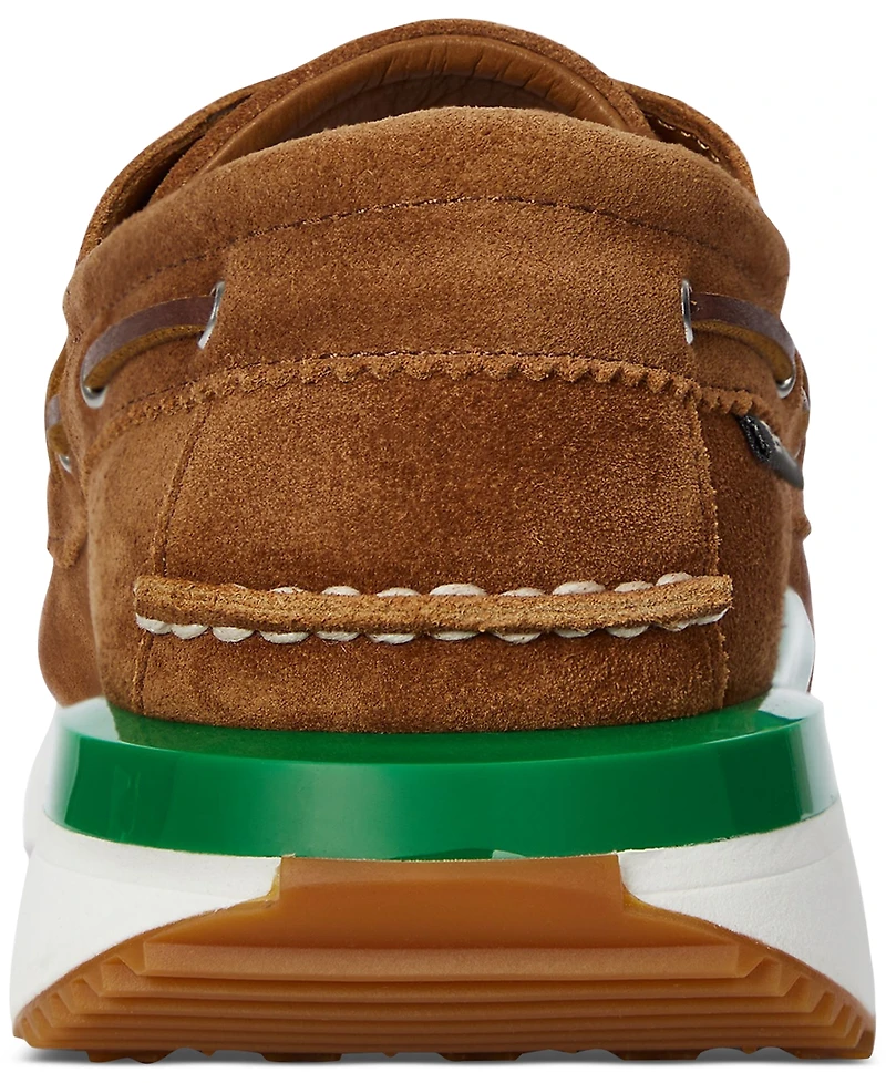 Polo Ralph Lauren Men's Train 89 Suede Moc-Toe Sneaker