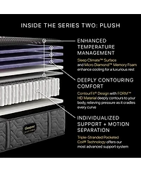 Beautyrest Black Hybrid Series Two 13.5" Plush Tight Top Mattress