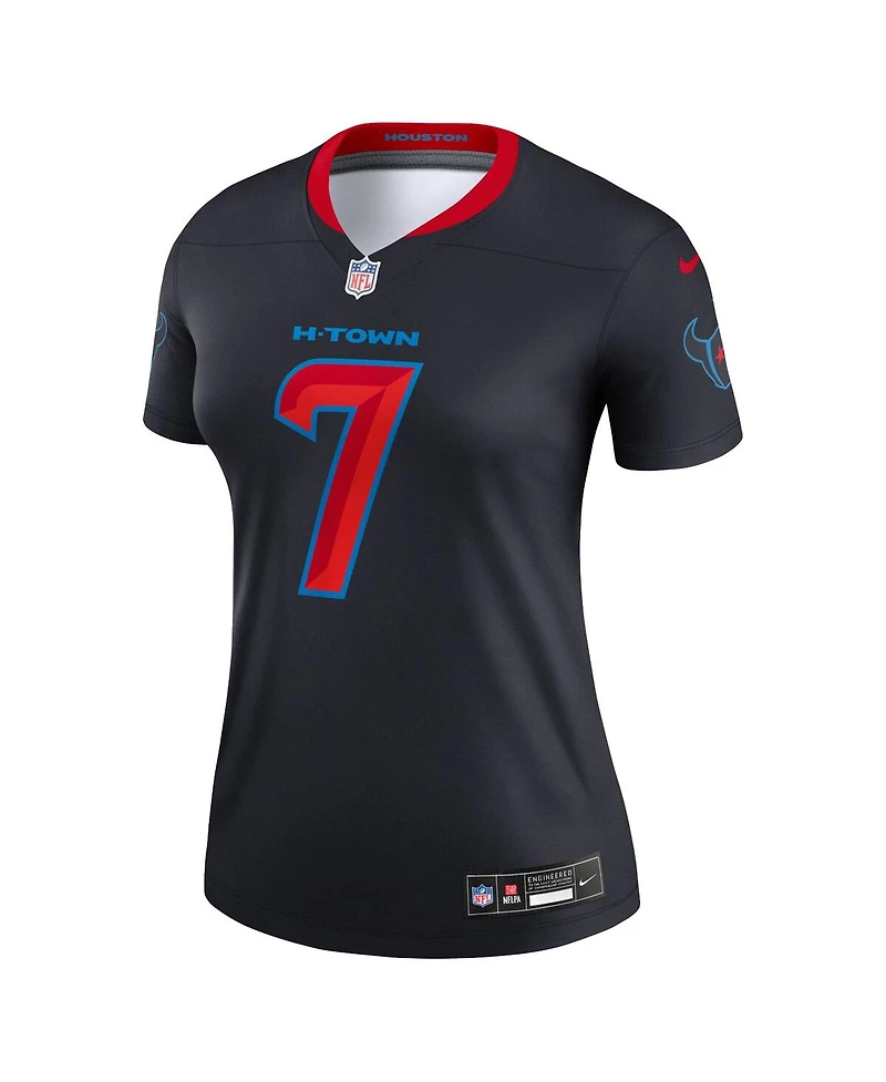 Nike Women's C.j. Stroud Navy Houston Texans Alternate Legend Player Performance Jersey