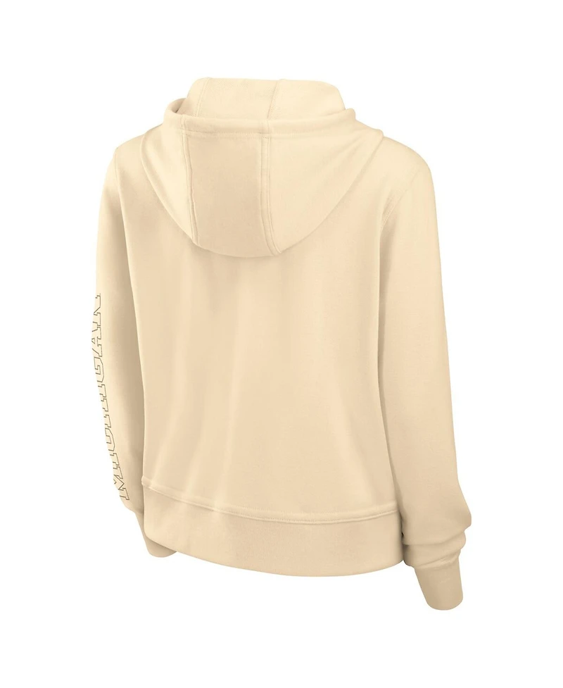 Nike Women's Tan Michigan Wolverines One Performance Pullover Hoodie