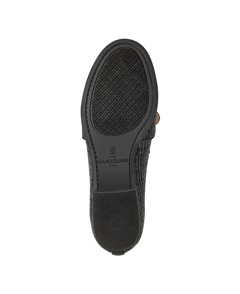 Bandolino Women's Lilanaa Raffia Woven Knotted Loafers