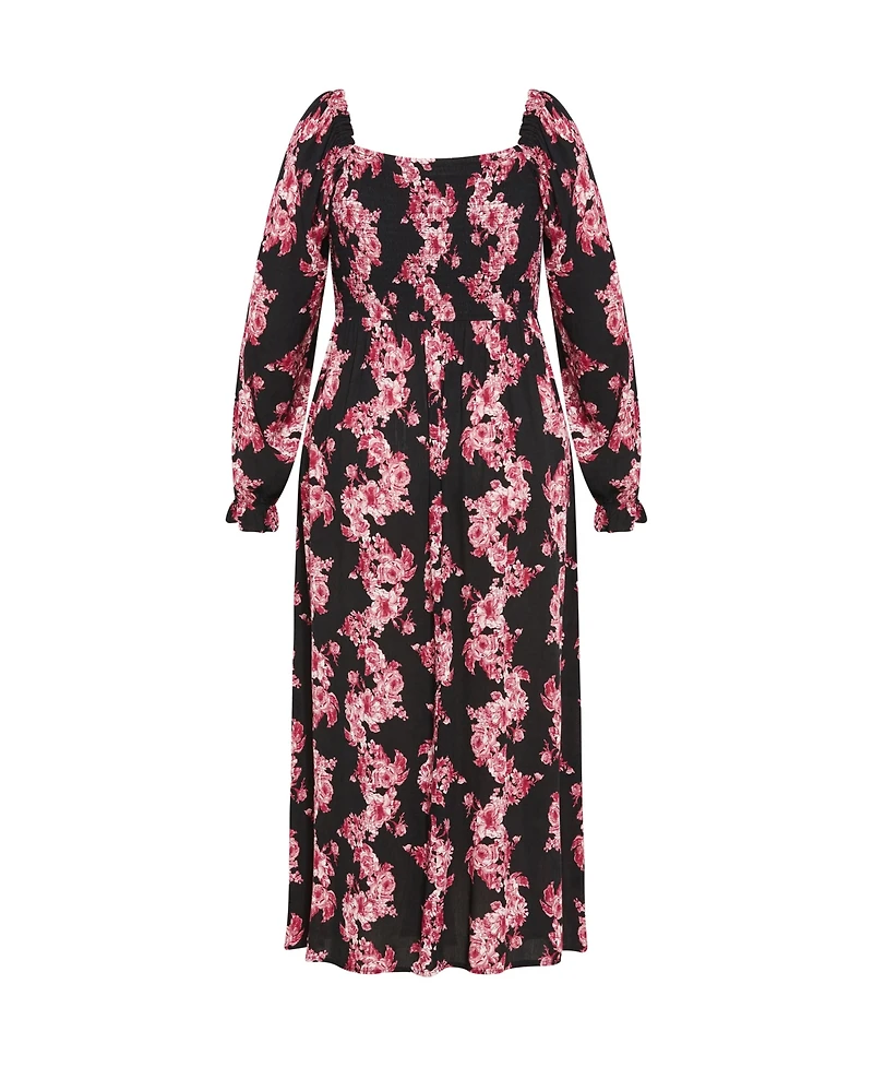 Plus Aurelia Print Dress