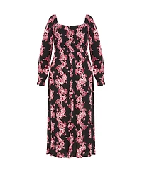 Plus Aurelia Print Dress