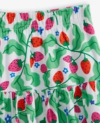 Big Girl Berry-Print Bubble Hem Skirt, Exclusively at Macy's