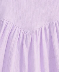 Epic Threads Girls Lilac Moon Solid Gauze Sleeveless Dress, Toddler, Exclusively at Macy's