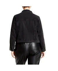 City Chic Plus Tia Denim Jacket