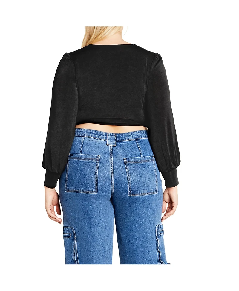 City Chic Plus Baylee Top
