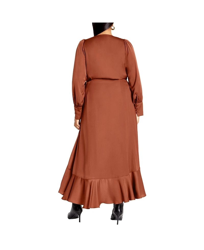 City Chic Plus Size Oki Maxi Dress