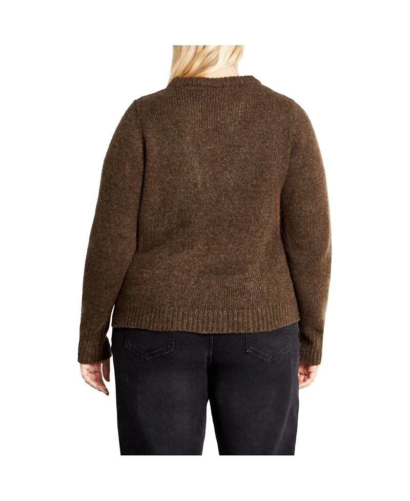 City Chic Plus Size Ivy Sweater