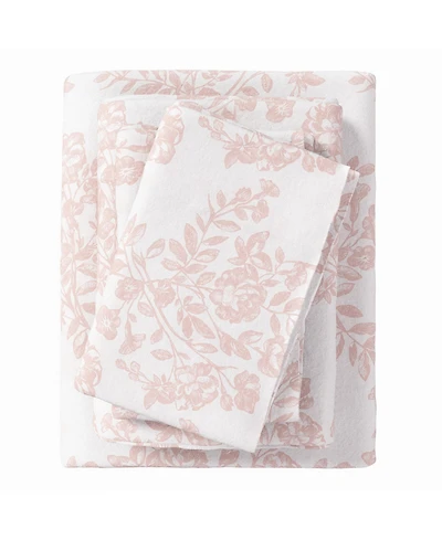 Linery & Co. 100% Turkish Cotton Flannel Printed Sheet Set