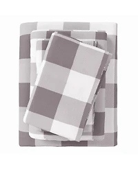 Linery & Co. 100% Turkish Cotton Flannel Printed Sheet Set