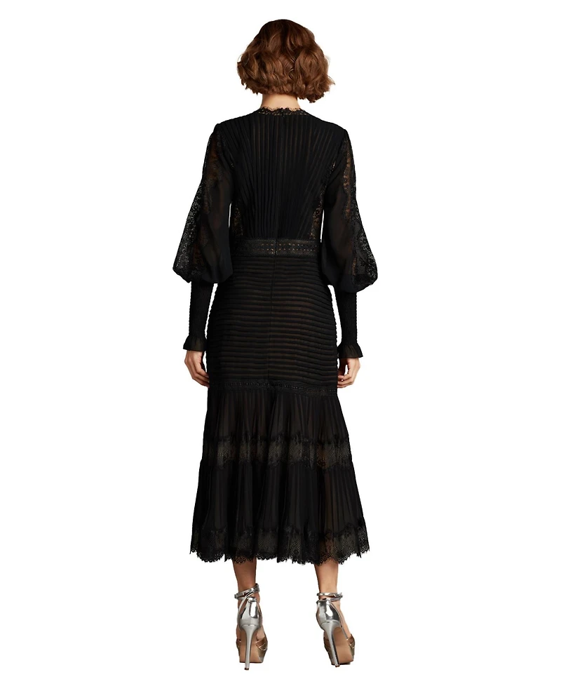 Tadashi Shoji Women's Nyssa Bishop Sleeve Dress