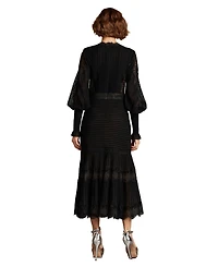 Tadashi Shoji Women's Nyssa Bishop Sleeve Dress