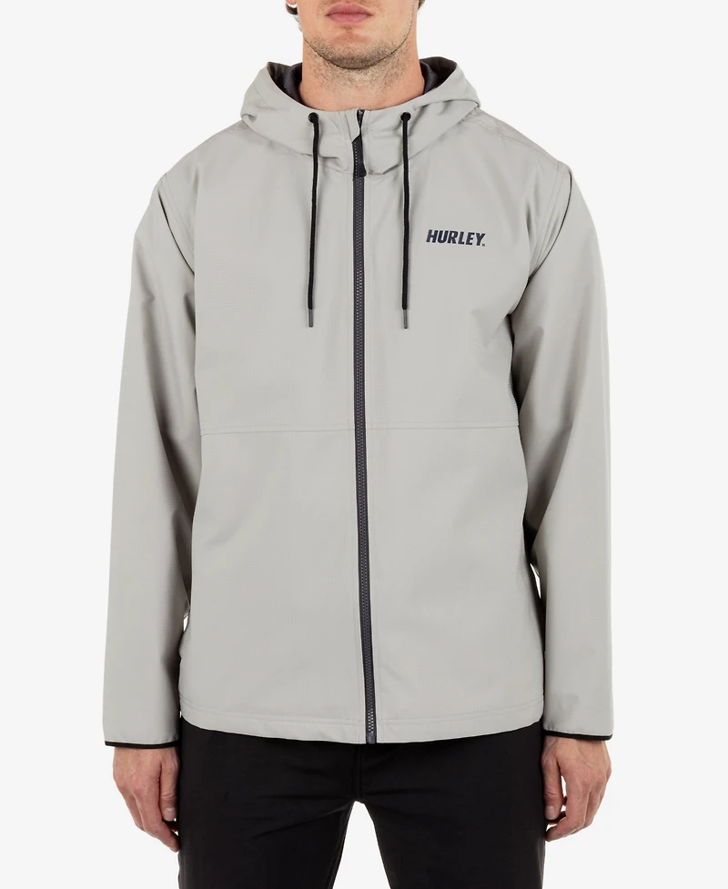 Hurley Men's Pismo Full Zip Windbreaker Sweatshirt