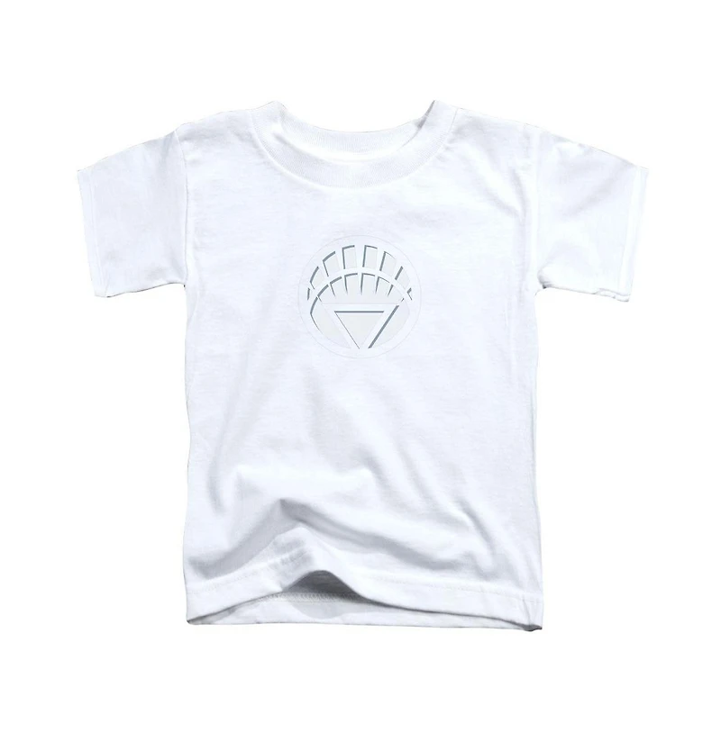 Green Lantern Boys White Logo Short Sleeve Juvenile Tee / T-Shirt