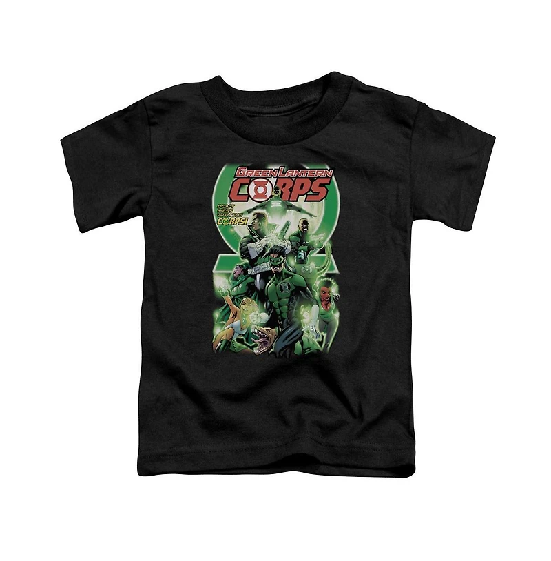 Green Lantern Baby-Girls Gl Corps 25 Cover Short Sleeve Toddler Tee / T-Shirt