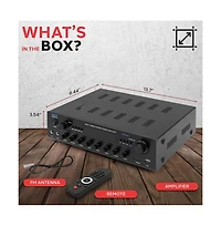 Pyle 400W Power Bluetooth Stereo Amplifier Receiver