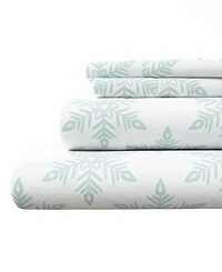 Linery & Co. 100% Turkish Cotton Winter Flannel Sheet Set