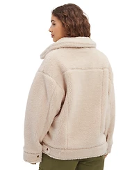Ugg Women's Frankie Sherpa Fleece Trucker Jacket