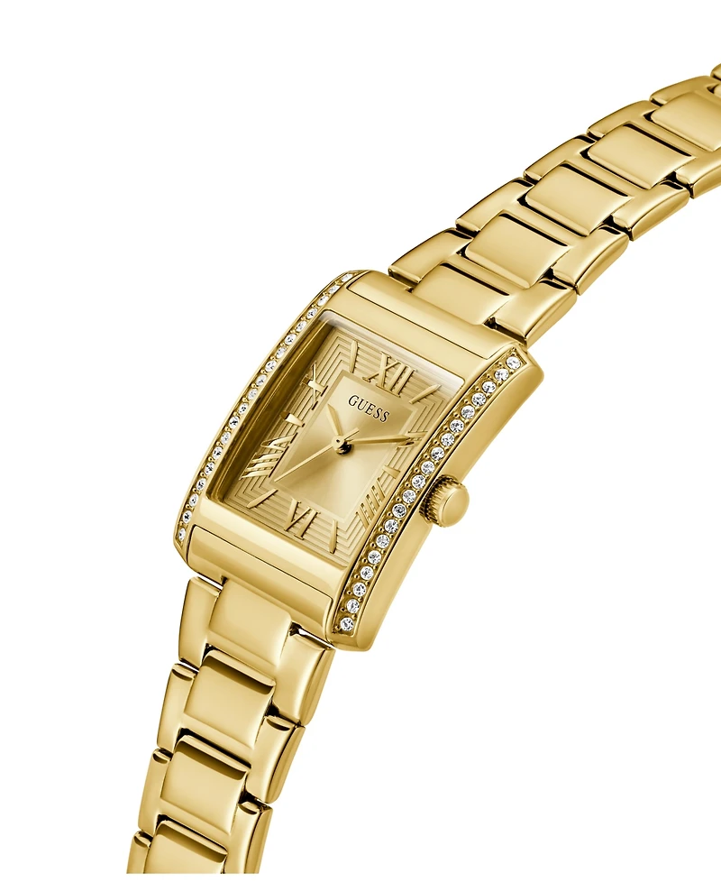 Guess Women's Analog Gold Tone Stainless Steel Watch, 27mm
