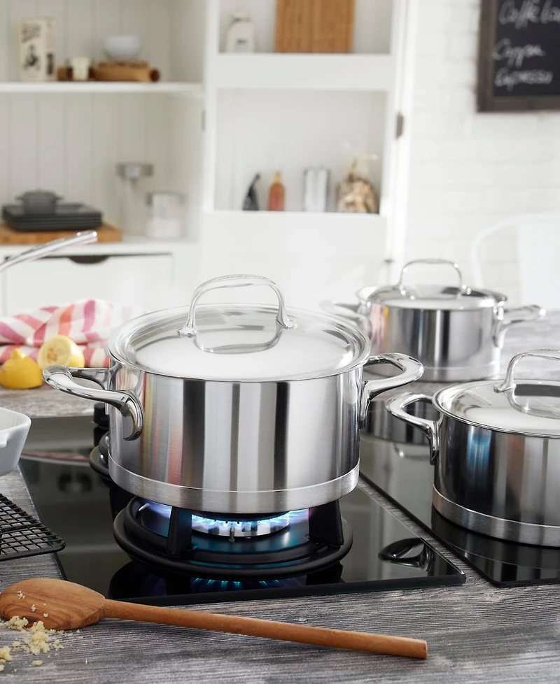 Demeyere Atlantis 5.5-Qt. Stainless Steel Dutch Oven