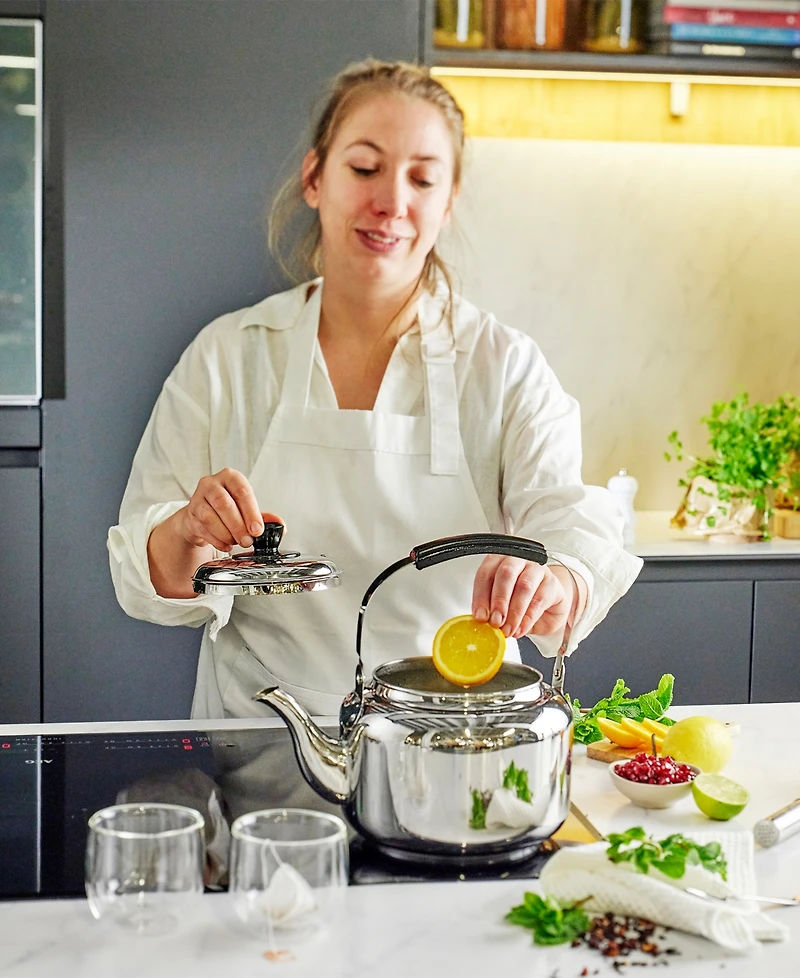 Demeyere 4.2-Qt. Stainless Steel Tea Kettle