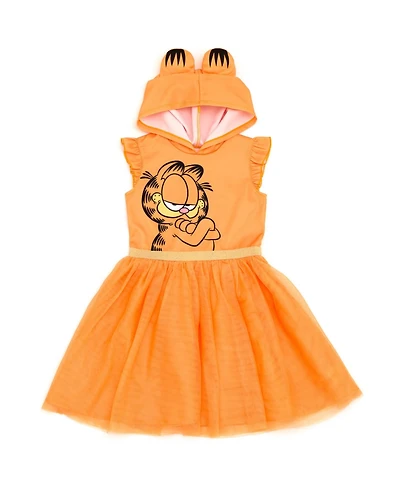 Garfield Little Girls Cosplay Tulle Tutu Dress to