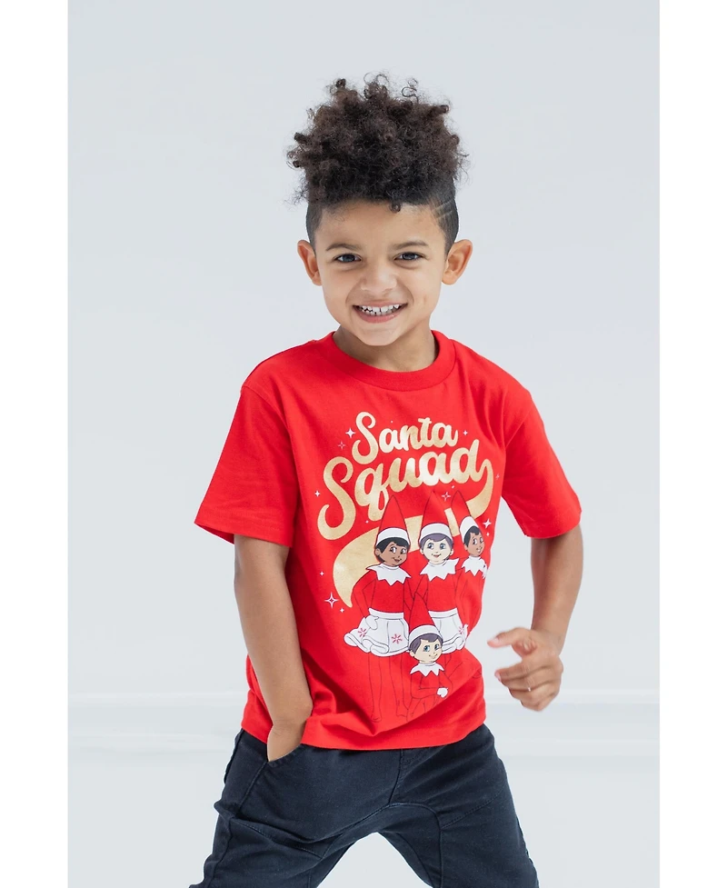 Elf on the shelf Little Boys The Christmas 2 Pack T-Shirts to