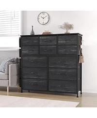 gaomon 12 Drawer Dresser for for Bedroom, Fabric Dressers & Chest of Drawers