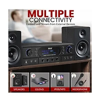 Pyle Home Theater Wireless Bt Streaming Receiver Amplifier