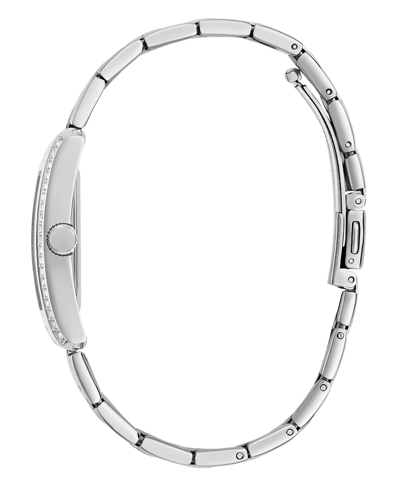 Guess Women's Analog Silver Tone Stainless Steel Watch, 27mm
