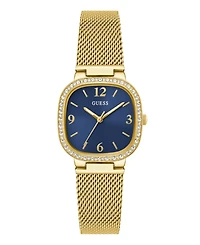 Guess Women's Gold-Tone Mesh Bracelet Watch, 32mm