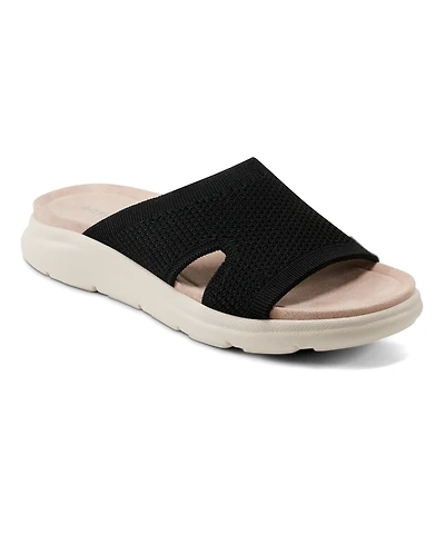 Easy Spirit Women's Amari Sporty Flat Slide Sandals