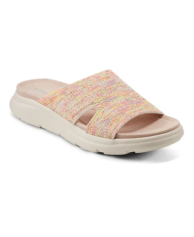 Easy Spirit Women's Amari Sporty Flat Slide Sandals