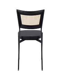 Lumisource 32" Metal Tania Contemporary Dining Chair, Set of 2